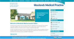 Desktop Screenshot of mosslandsmedicalpractice.co.uk